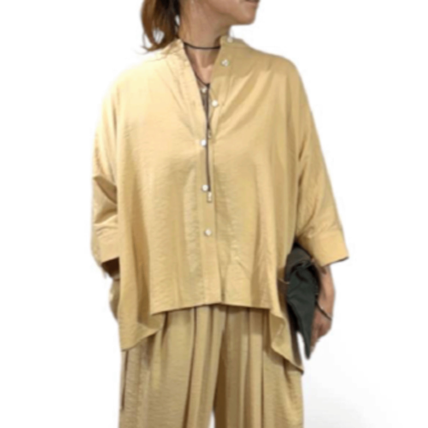 QTUME ポンチョシャツ - 画像1