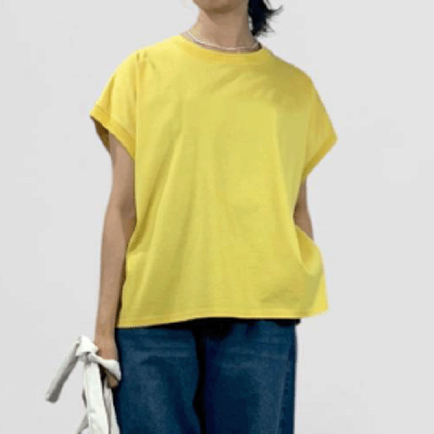 QTUME リラックスシルエットTシャツ