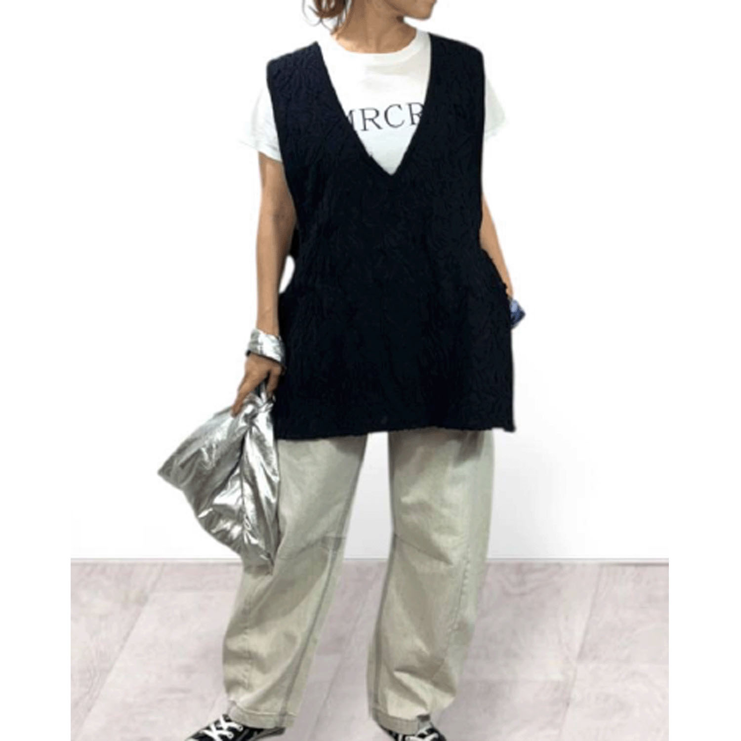 QTUME DENIMダーツカービーパンツ - 画像8