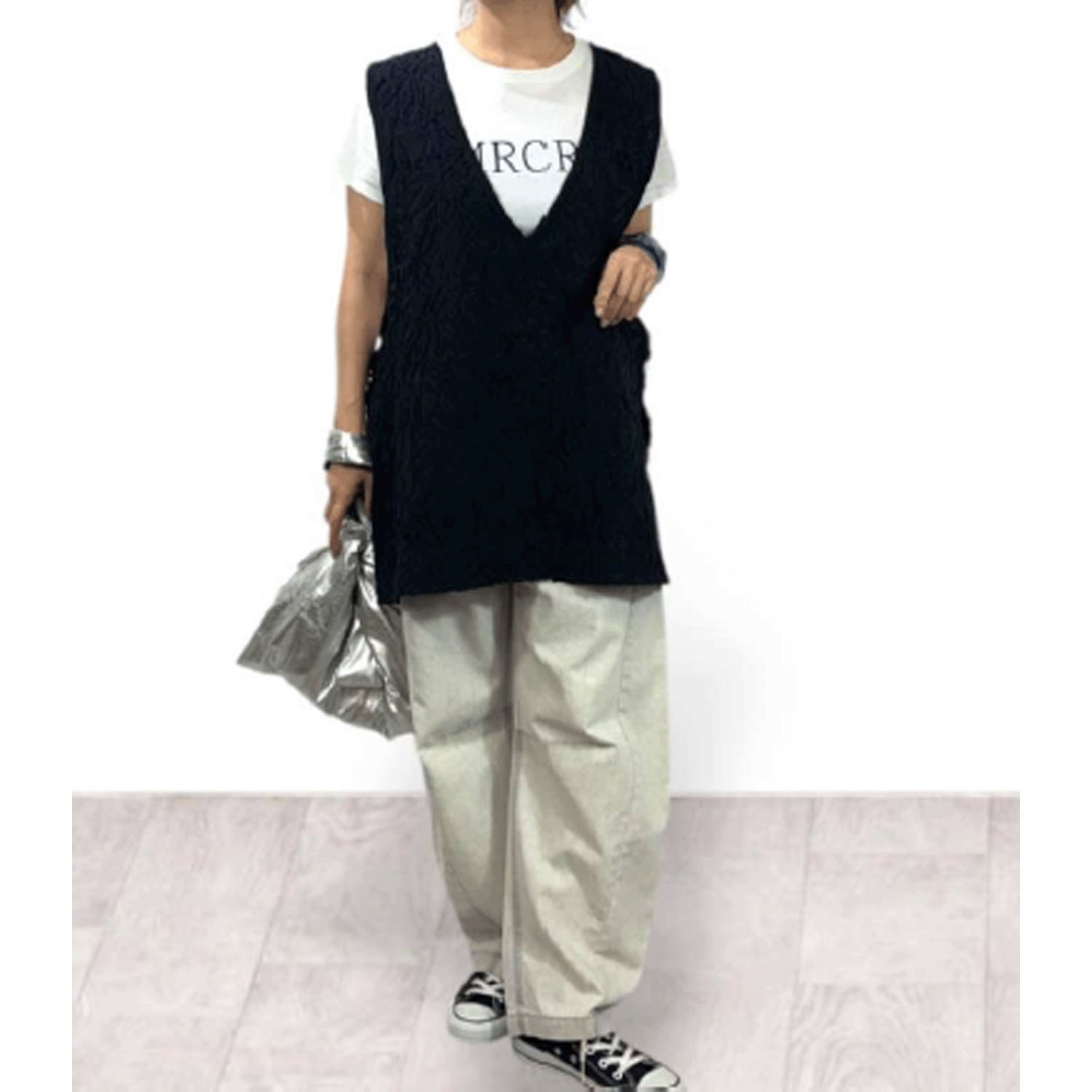 QTUME DENIMダーツカービーパンツ - 画像9