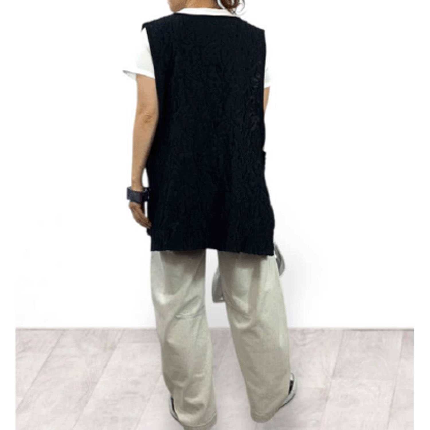 QTUME DENIMダーツカービーパンツ - 画像10