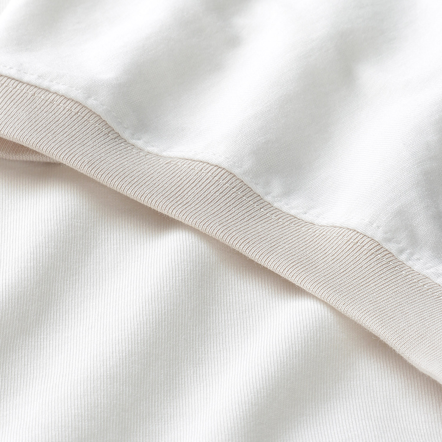 QTUME バイカラー細リブT - 画像11