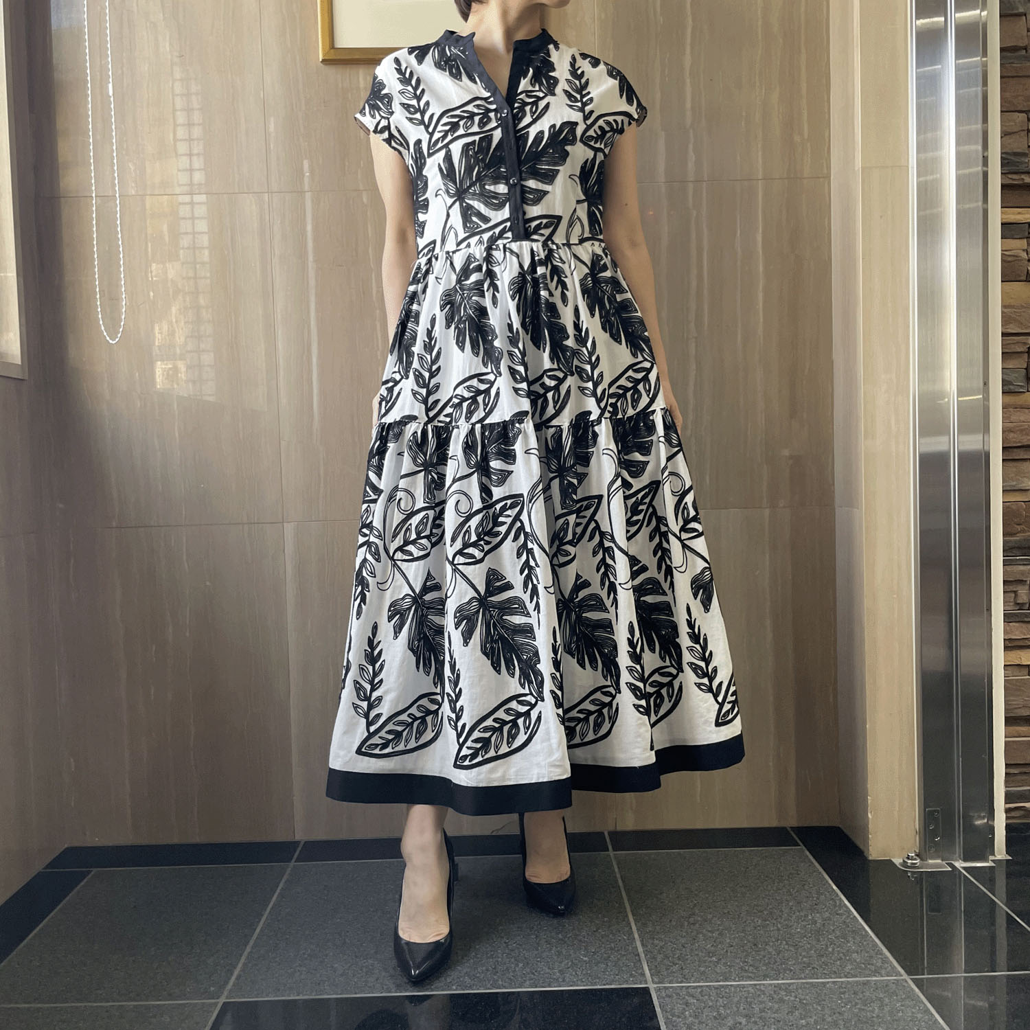 KOKIA ボタニカル刺繍ワンピース - 画像1