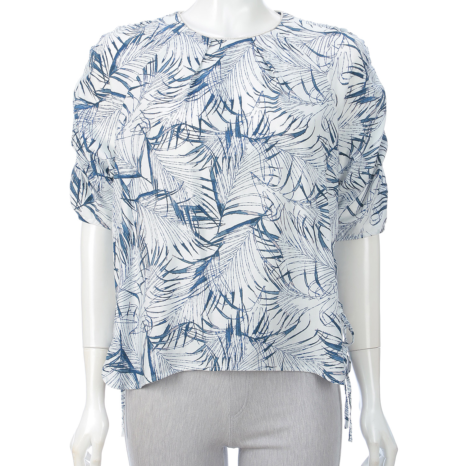 M－station プリントブラウス - 画像1