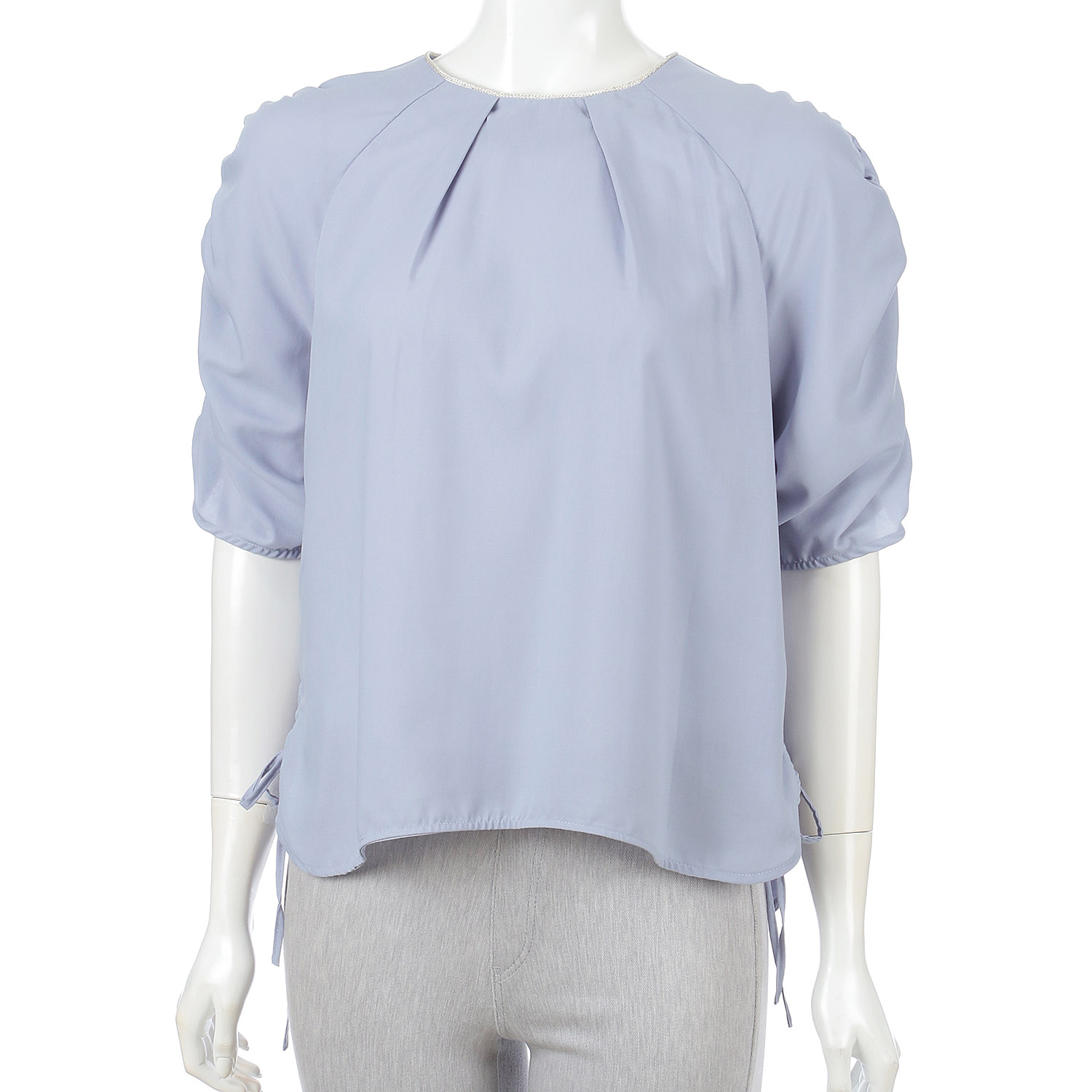 M－station 無地ブラウス