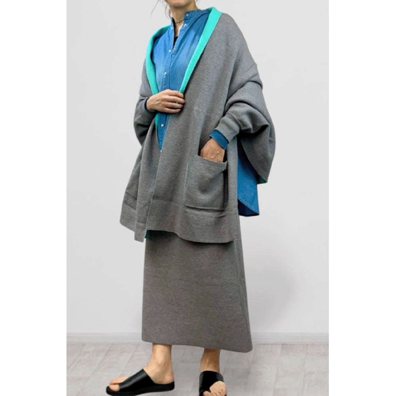 【InstaLive】QTUME 2WAYショールカーデ - 画像16