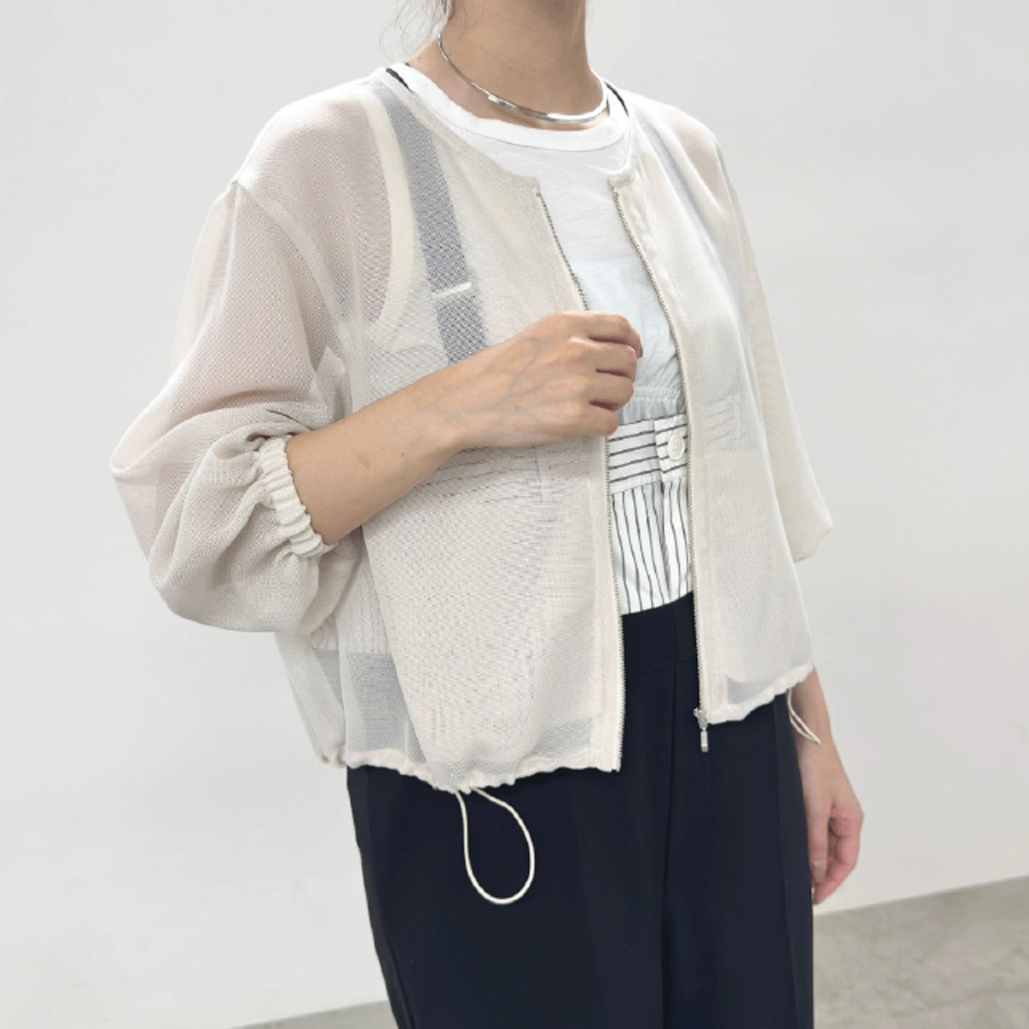 【Insta Live】NUS KARAMIショートブルゾン - 画像3