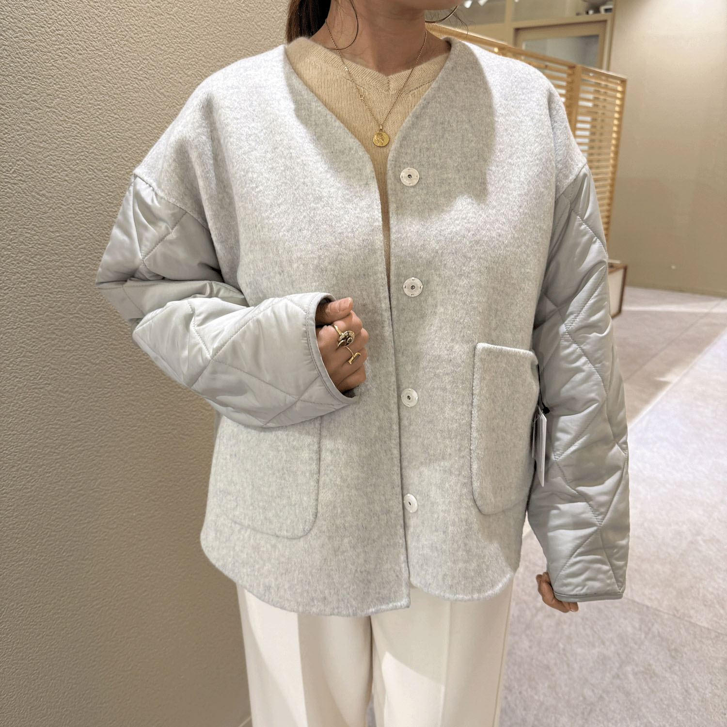 【Insta Live】リバーショートコート