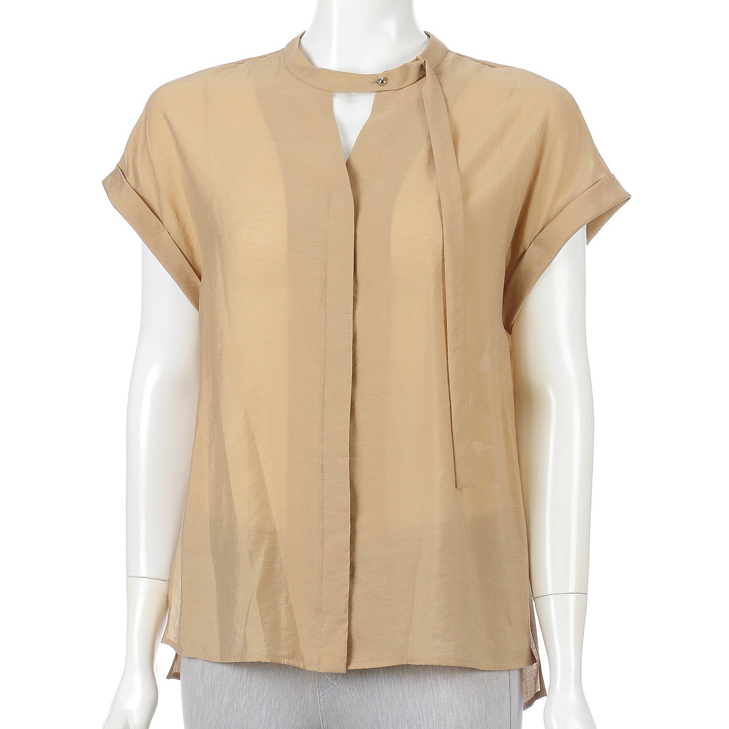 一珠 KOKIA アシメボウタイブラウス - 画像2