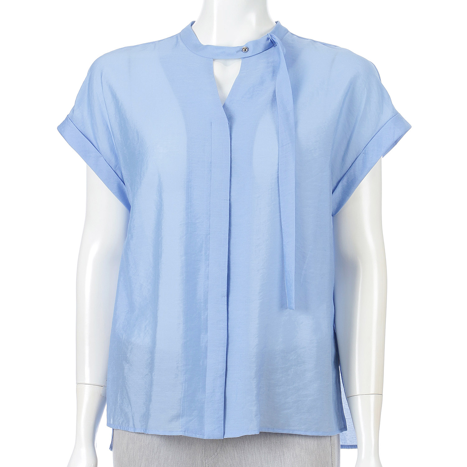 一珠 KOKIA アシメボウタイブラウス - 画像3