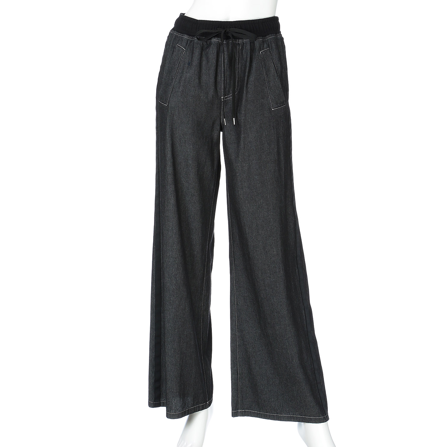 一珠 KOKIA ダンガリードロストパンツ - 画像2