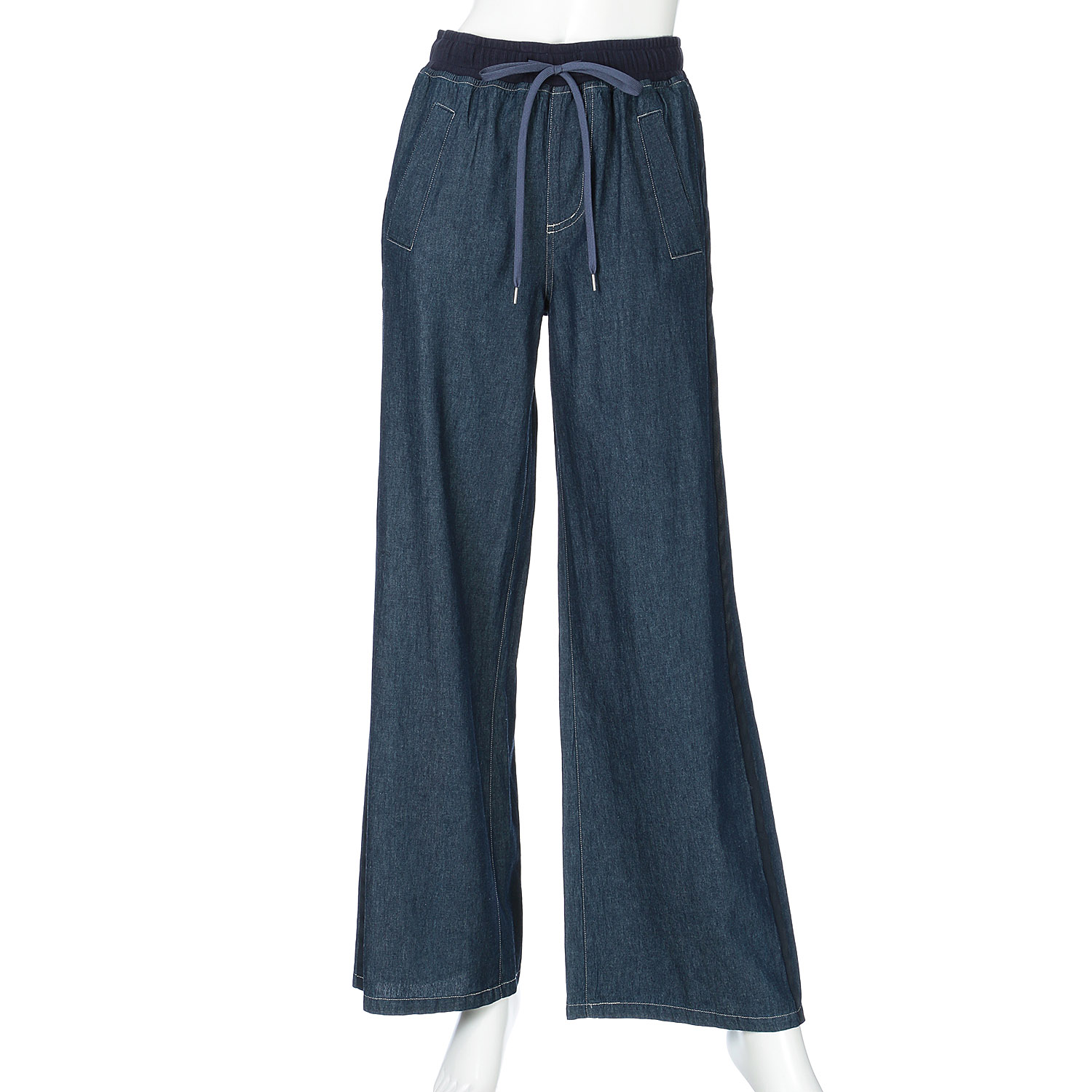 一珠 KOKIA ダンガリードロストパンツ - 画像4