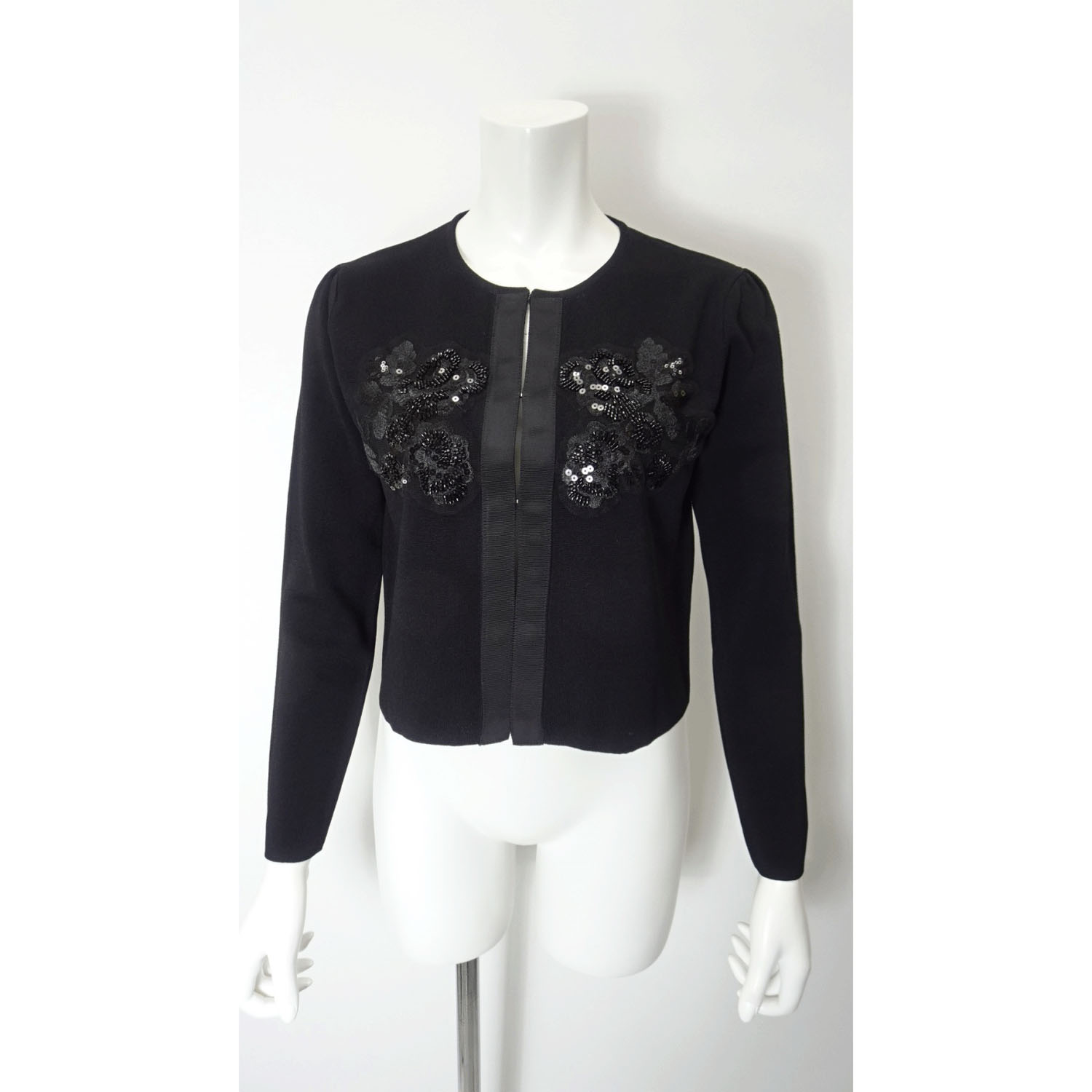 【InstaLive】Super Beauty 胸元ビジュー＆スパンコール使いニットボレロ - 画像2