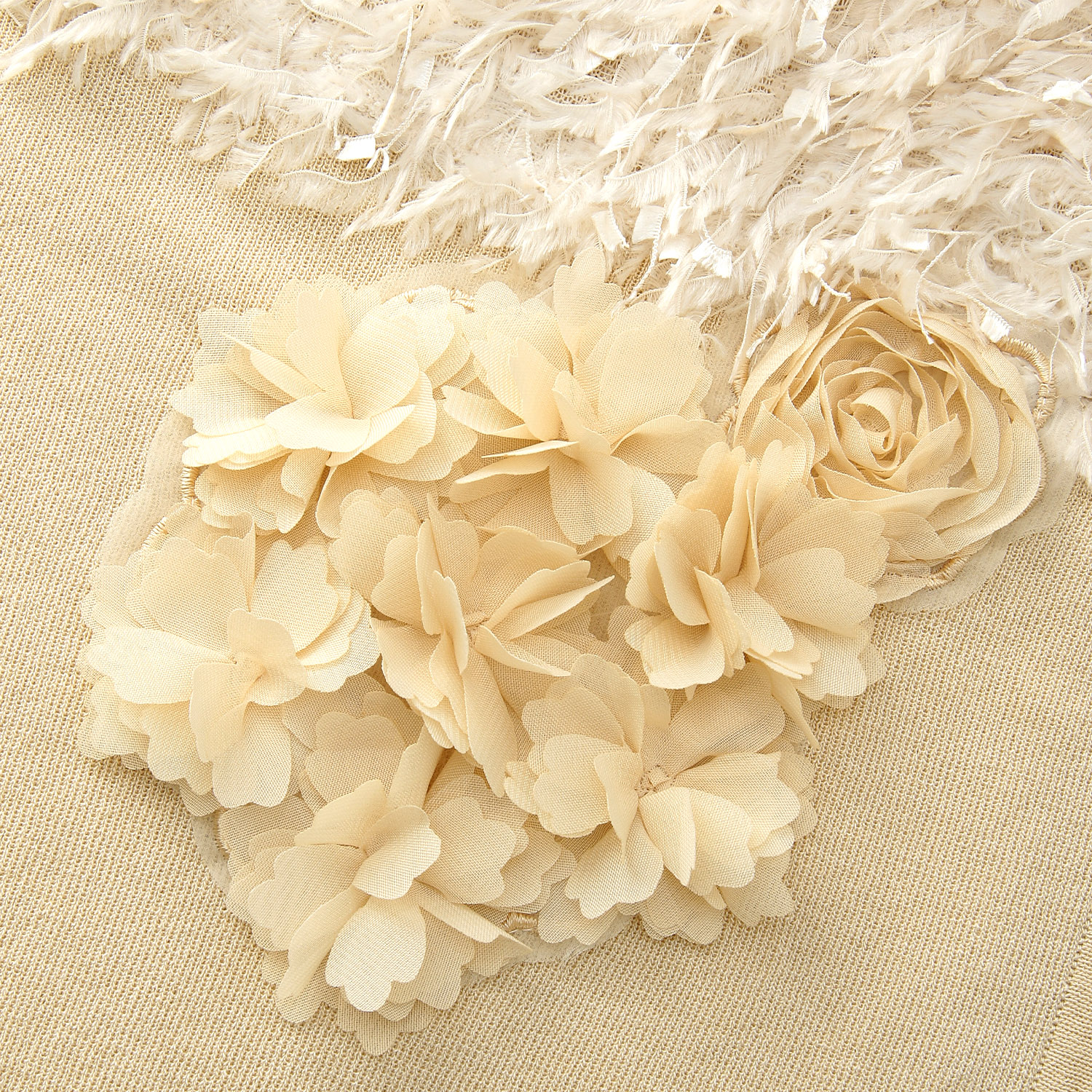 【InstaLive】Super Beauty 前立て立体モチーフ使いニットジレ - 画像11