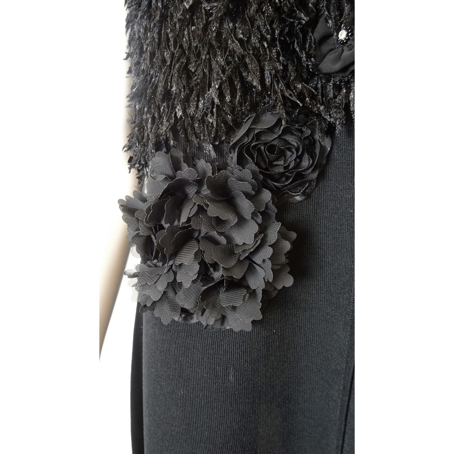 【InstaLive】Super Beauty 前立て立体モチーフ使いニットジレ - 画像7