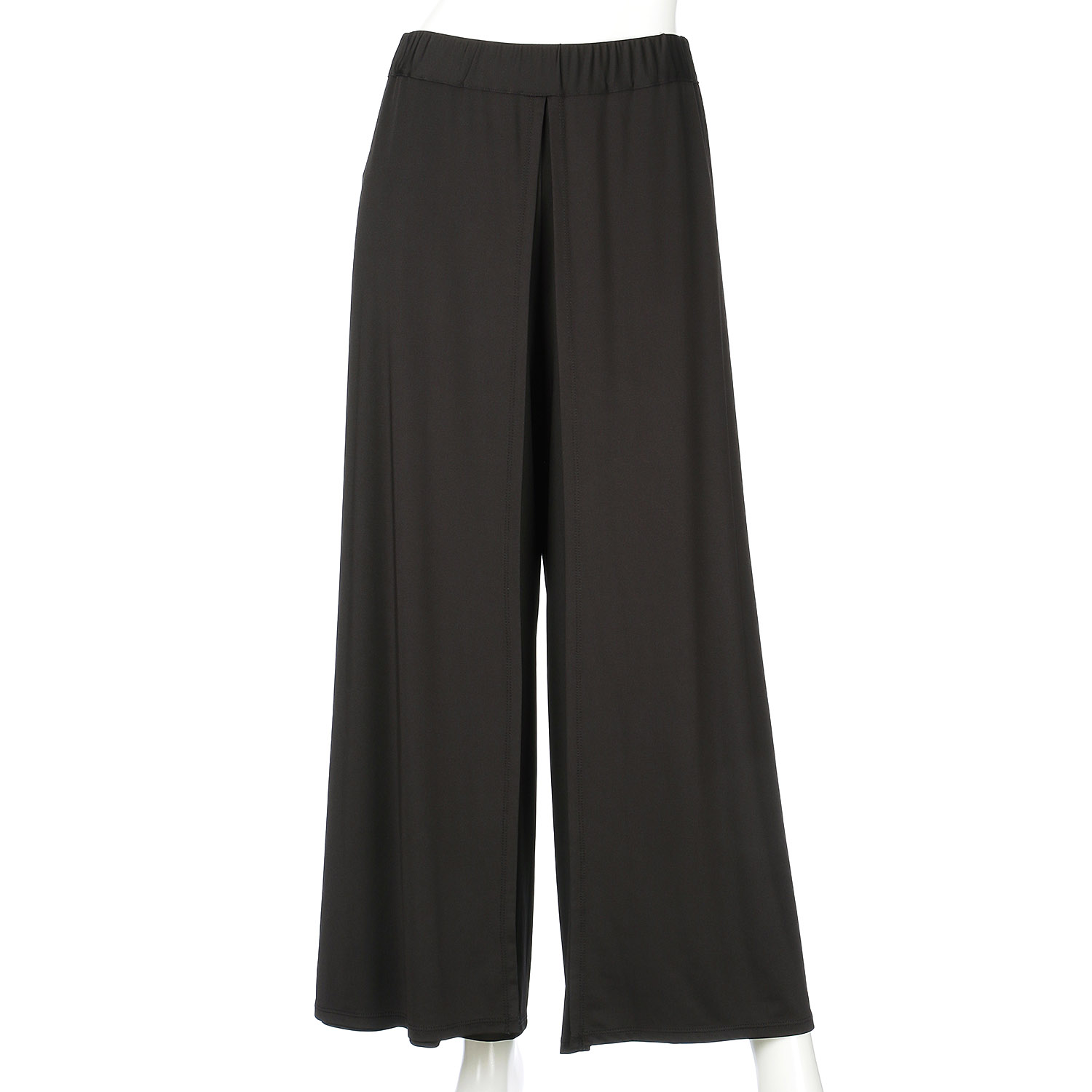 Super Beauty 巻きスカート風デザインパンツ