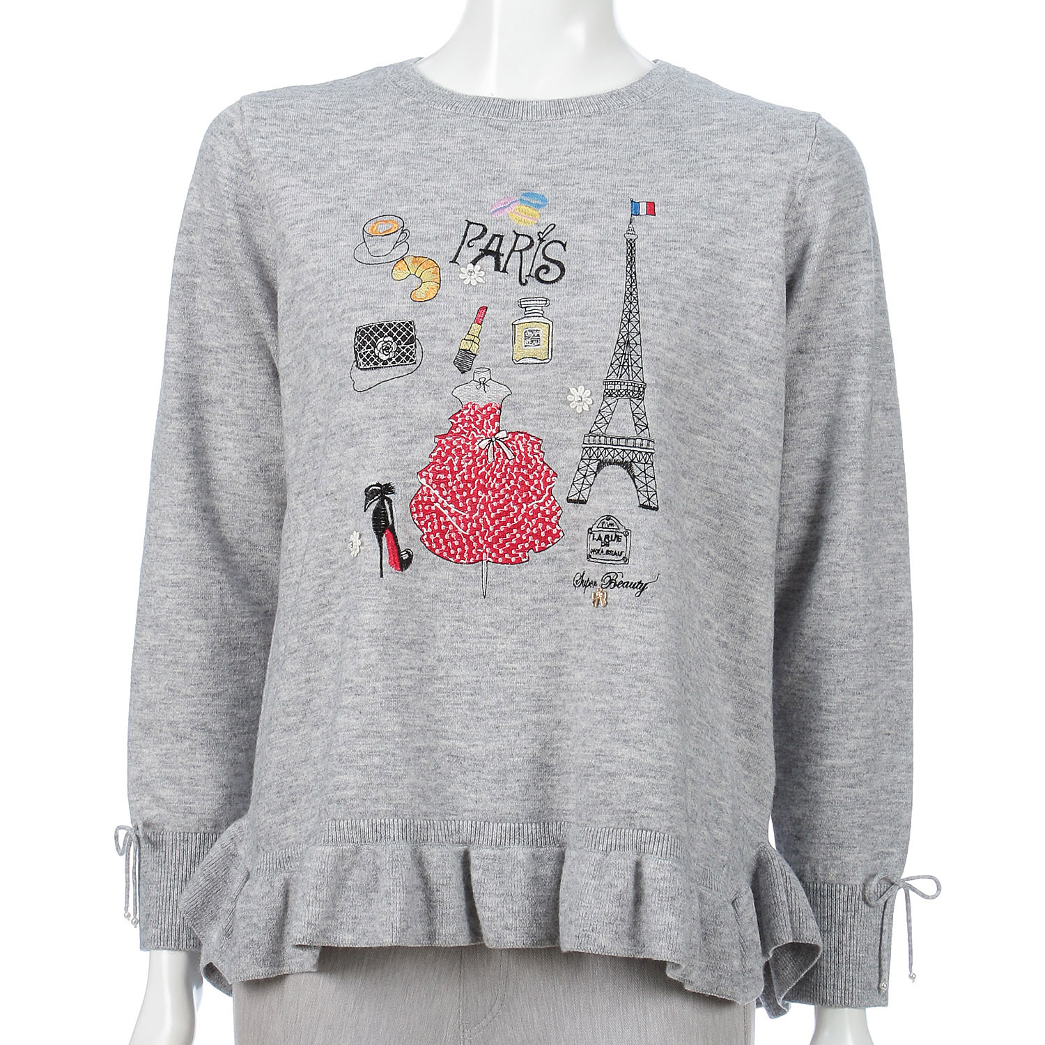 【Inata Live】Super Beauty パリ柄プルオーバー - 画像4
