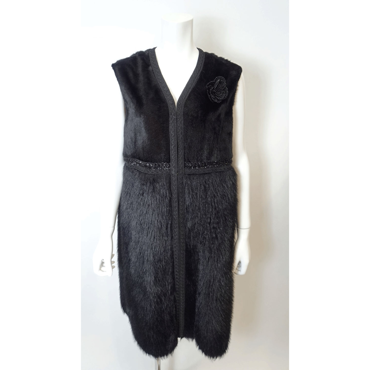 Super Beauty 起毛切替ロングジレ - 画像4