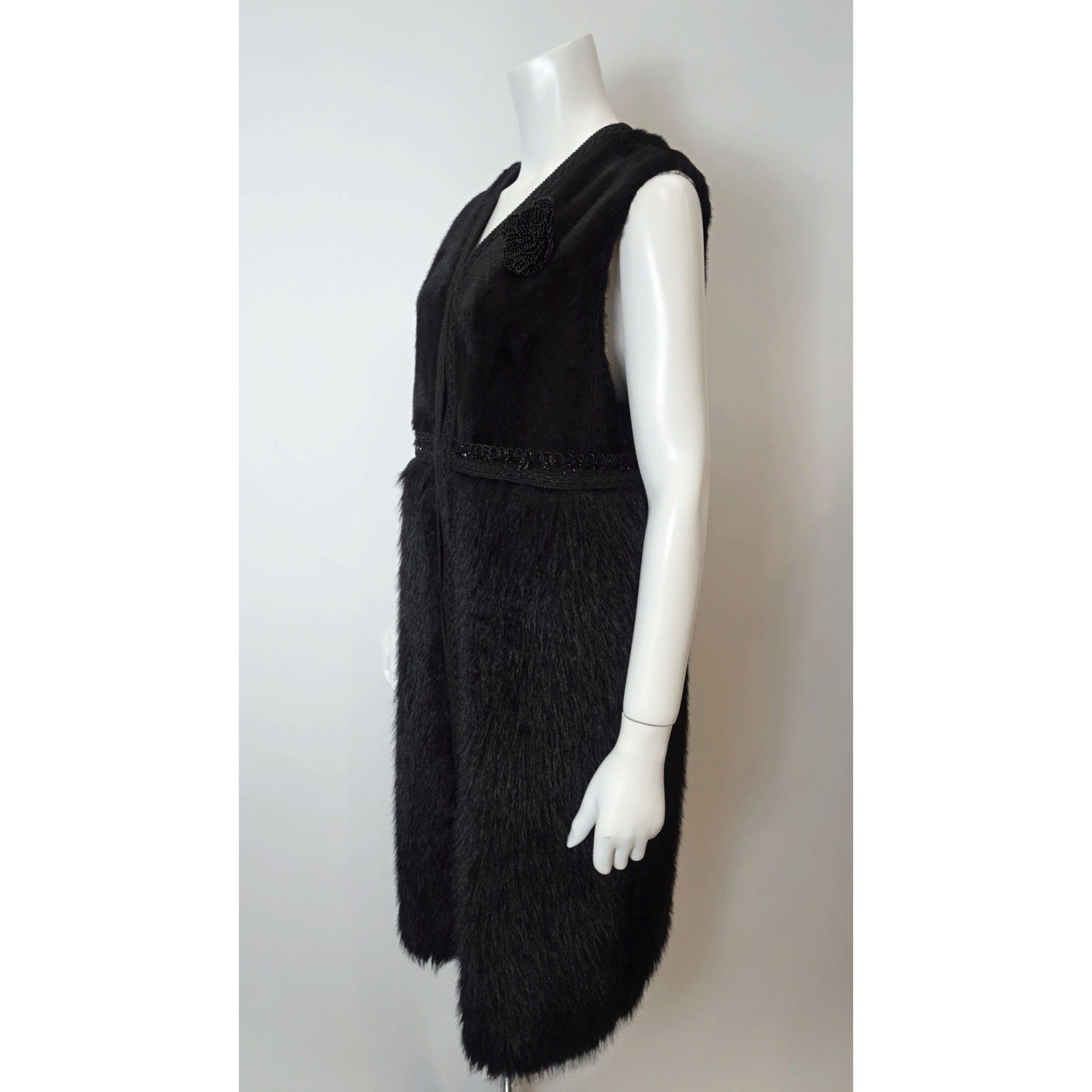 Super Beauty 起毛切替ロングジレ - 画像5