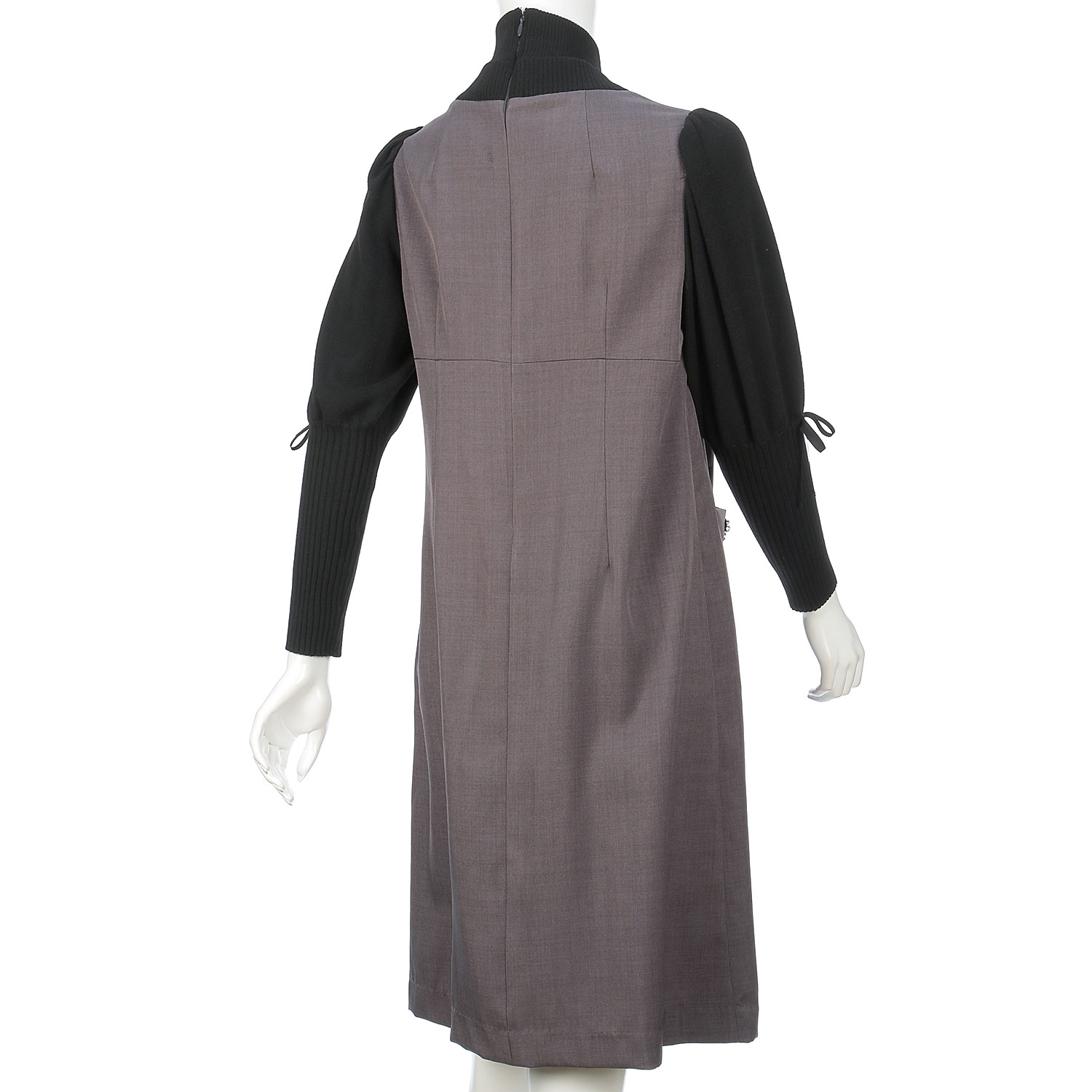 Super Beauty レイヤード風コンビワンピース - 画像4