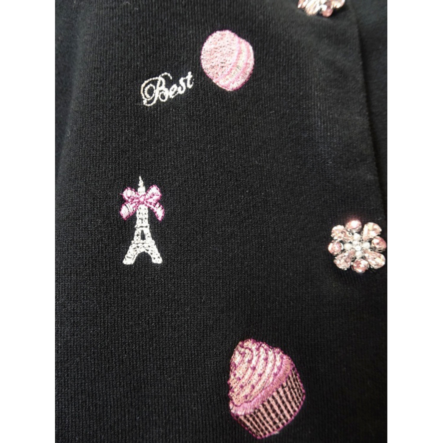 【Insta Live】Super Beauty スイーツ刺しゅうニットカーディガン - 画像23