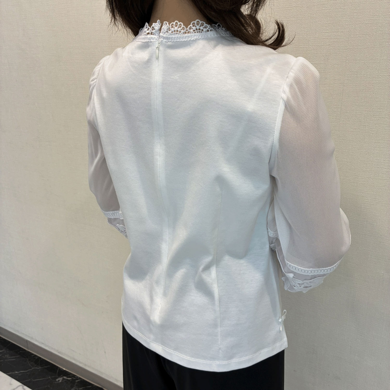Super Beauty レースブラウス - 画像5