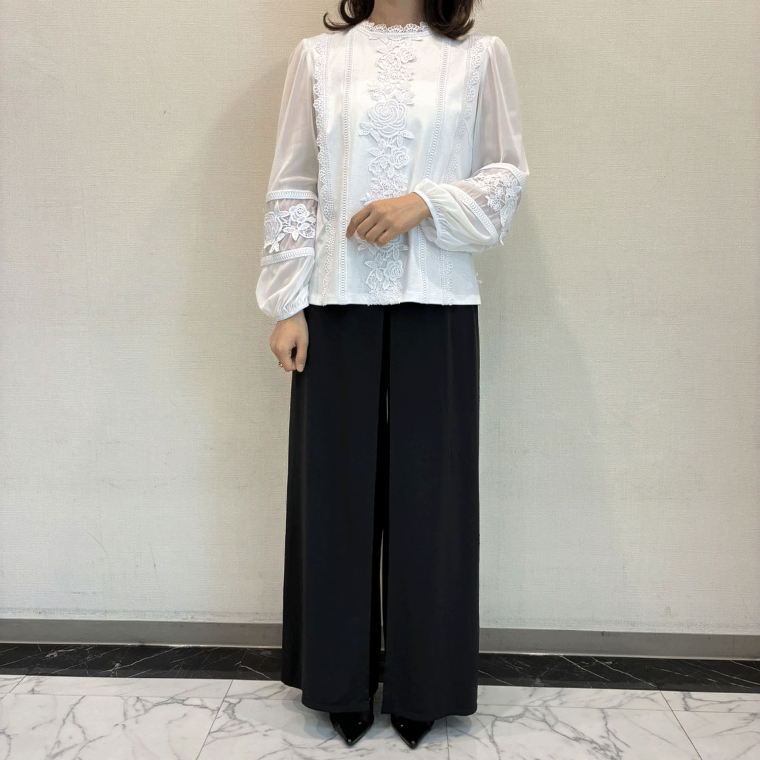 Super Beauty レースブラウス - 画像6