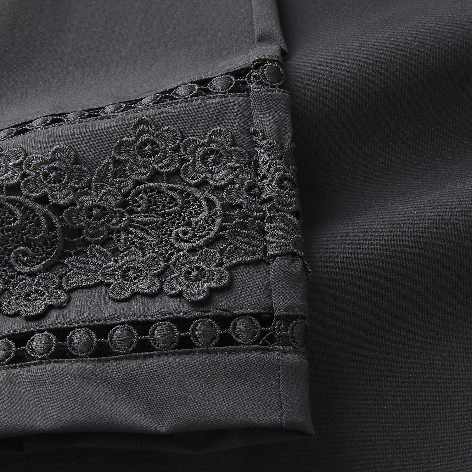 【3月下旬入荷予定】Super Beauty ハシゴレース×裾レースワイドパンツ - 画像14