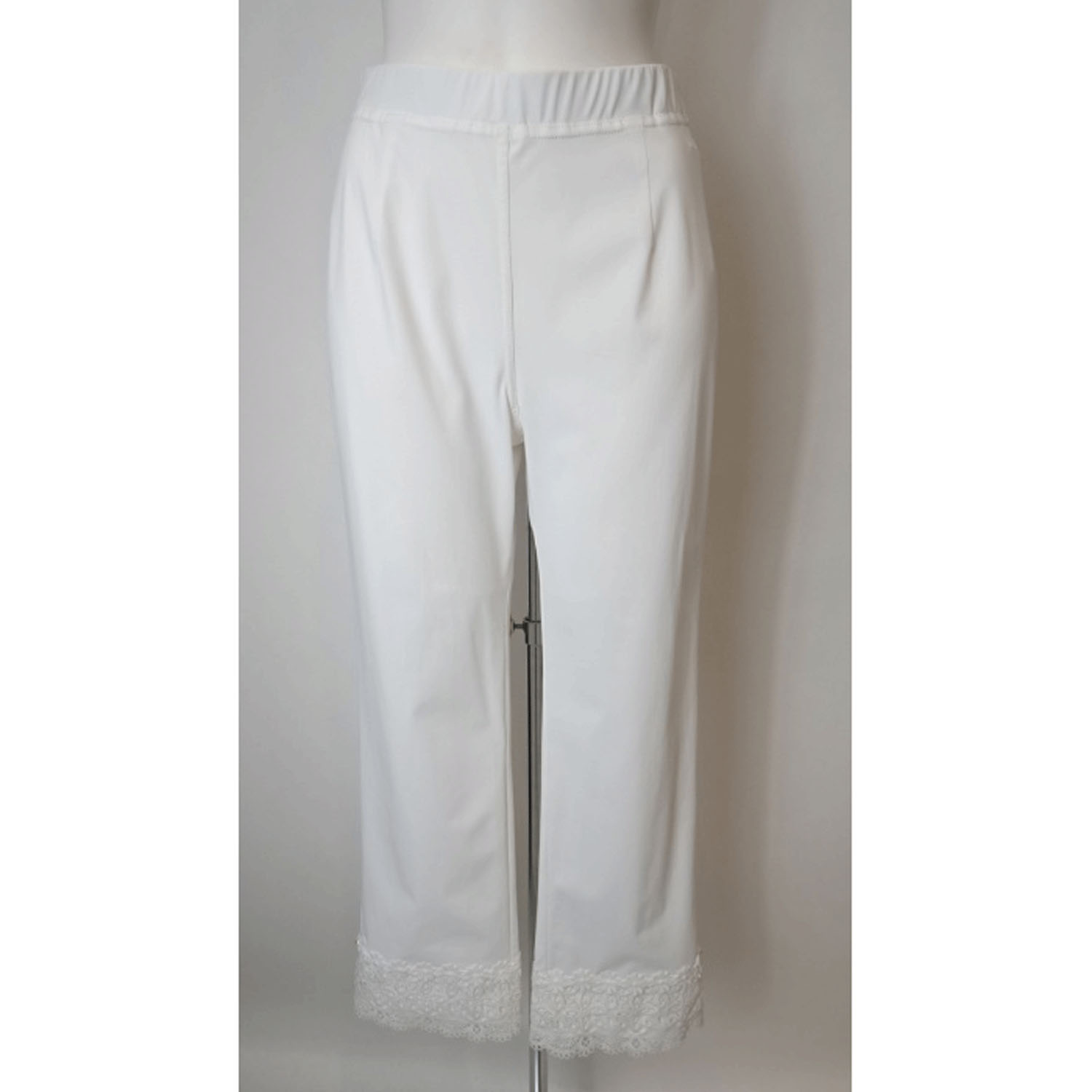 【3月下旬入荷予定】Super Beauty 裾レース×花モチーフ付パンツ - 画像10