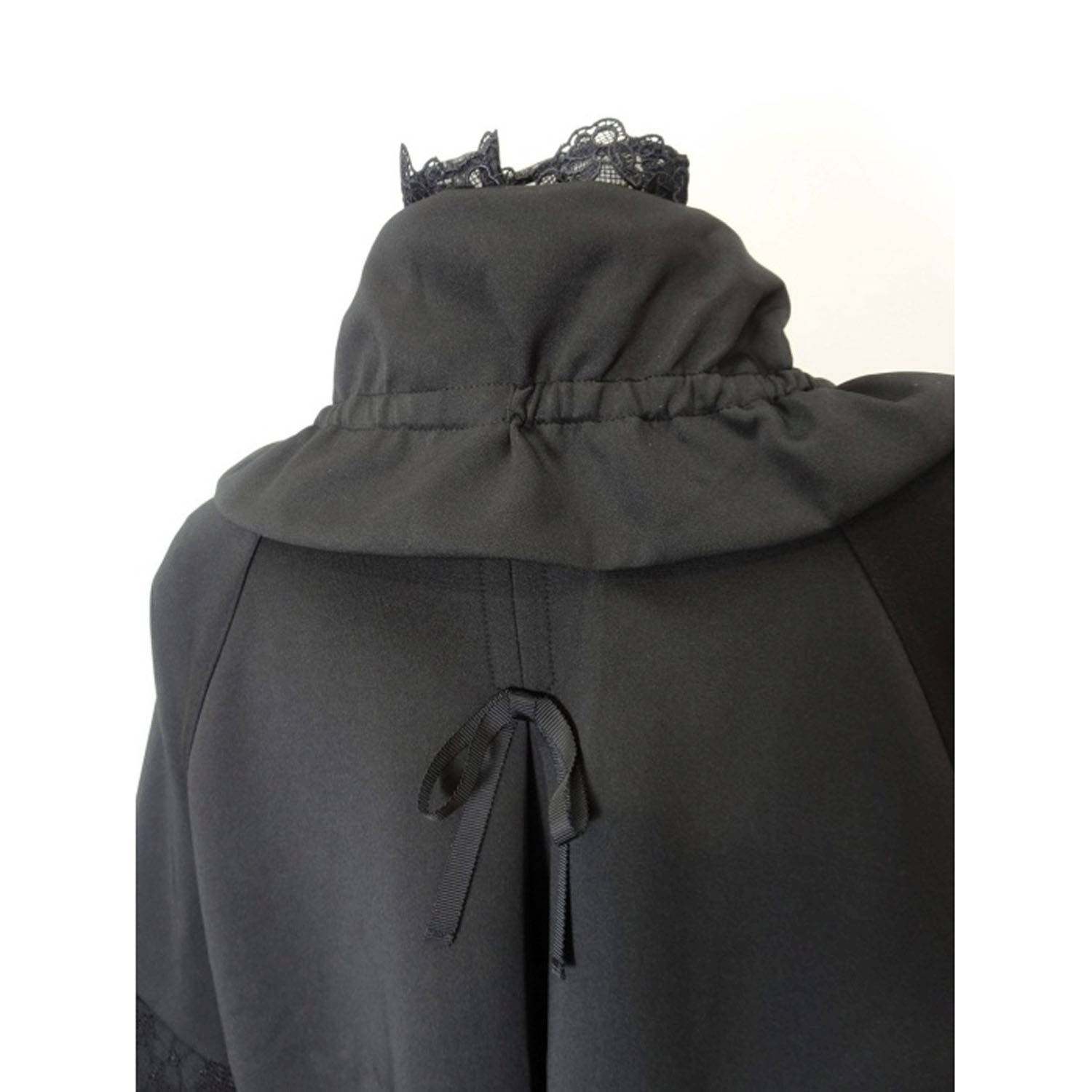 【Insta Live】Super Beauty 袖フレアデザインジップアップジャケット - 画像10