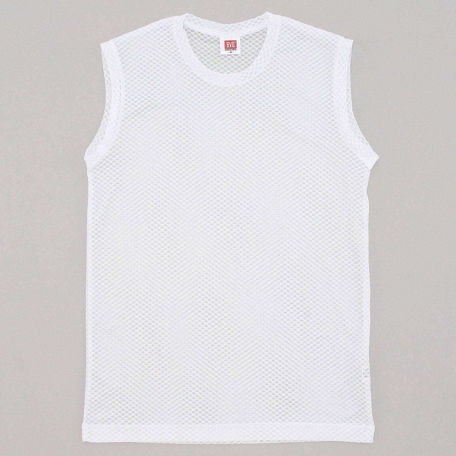 BVDエアーメッシュドライクルーネック スリーブレス