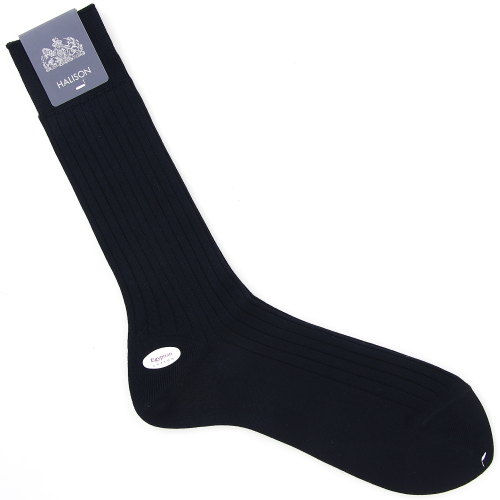 HALISON ビジネスソックス リブ編み無地 - 画像3