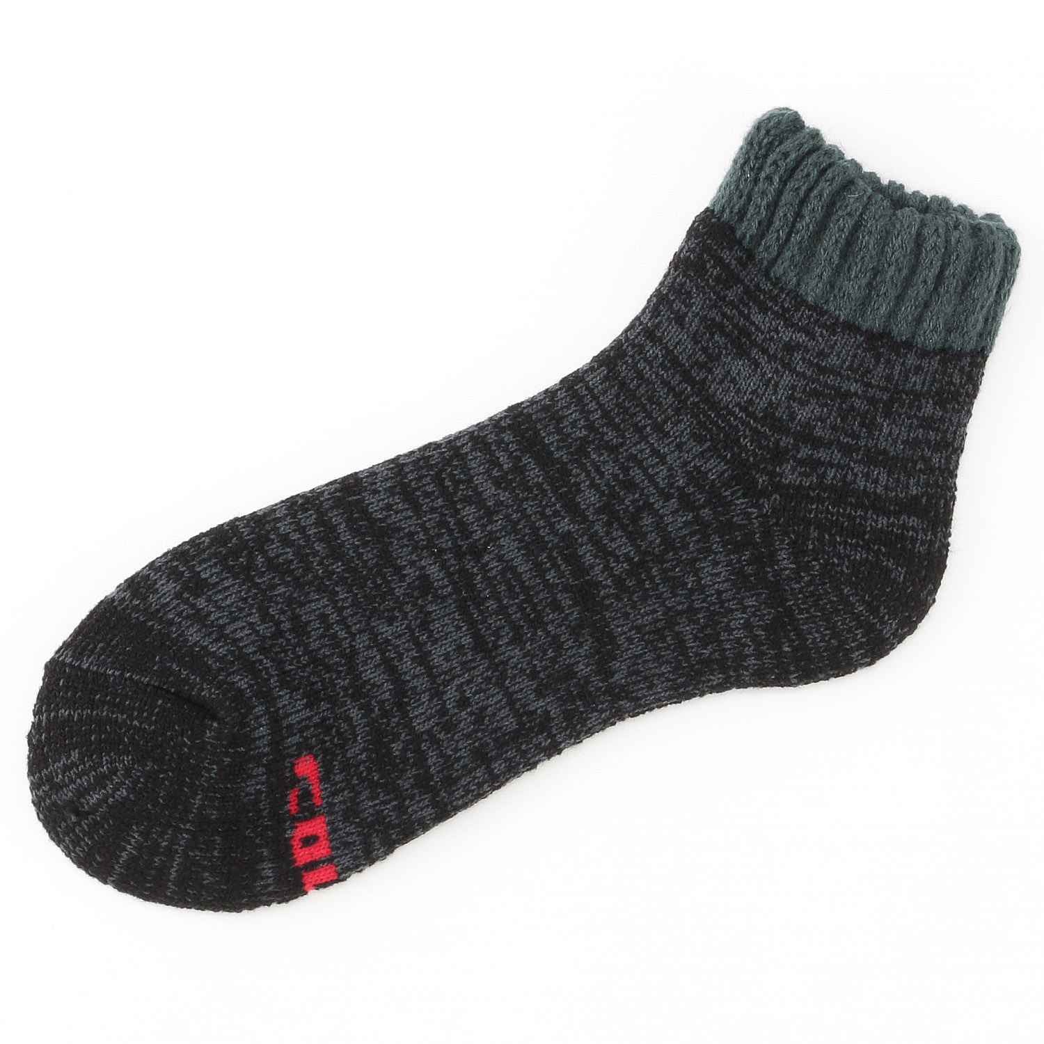 履くホカロン 紳士 2P総パイル裏起毛ショート丈 - 画像3