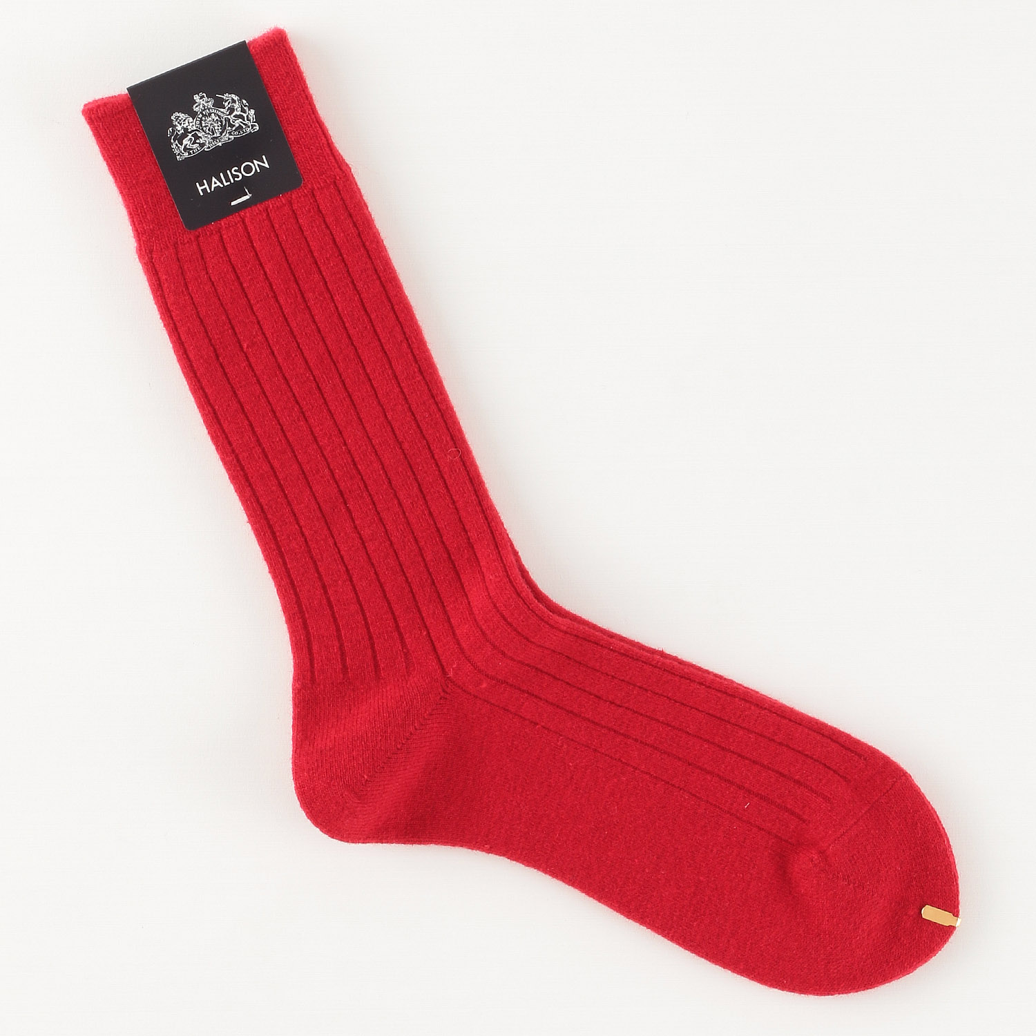 HALISON ラムウール レトロパステル リブソックス - 画像3