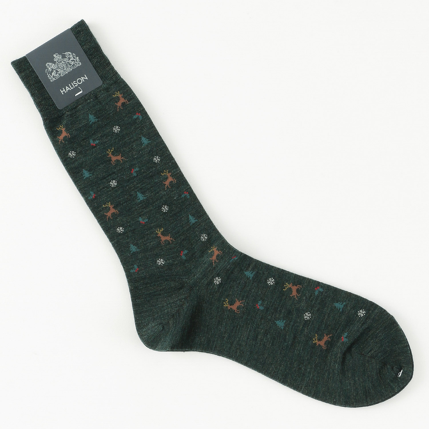 HALISON ファインメリノ ウインターモチーフ ソックス - 画像4