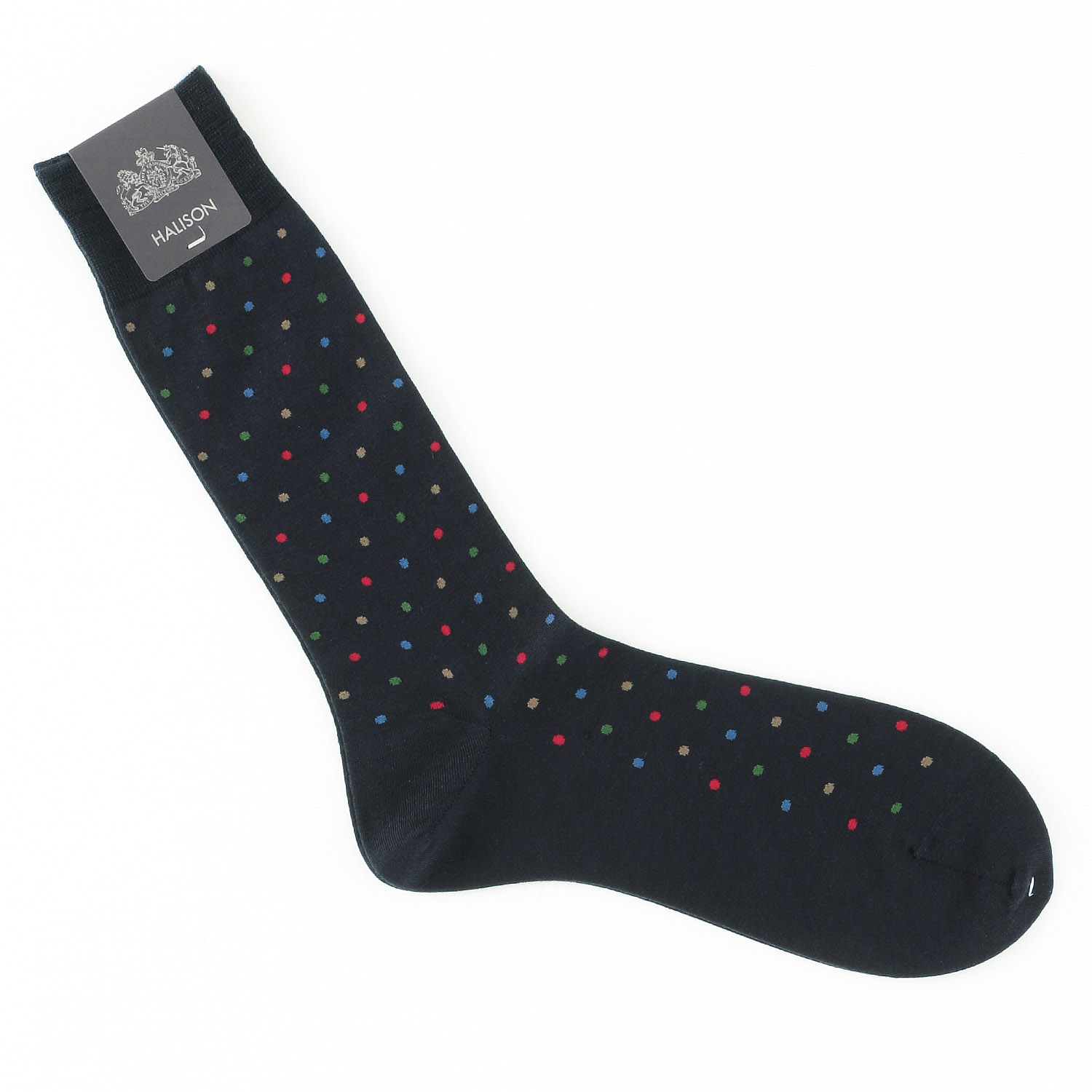 HALISON ニュージーランドメリノ カラフルドット ソックス CL - 画像5
