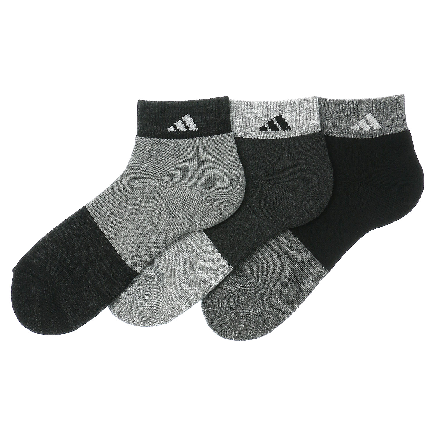 adidas 紳士 WARM総パイルソックス 3P