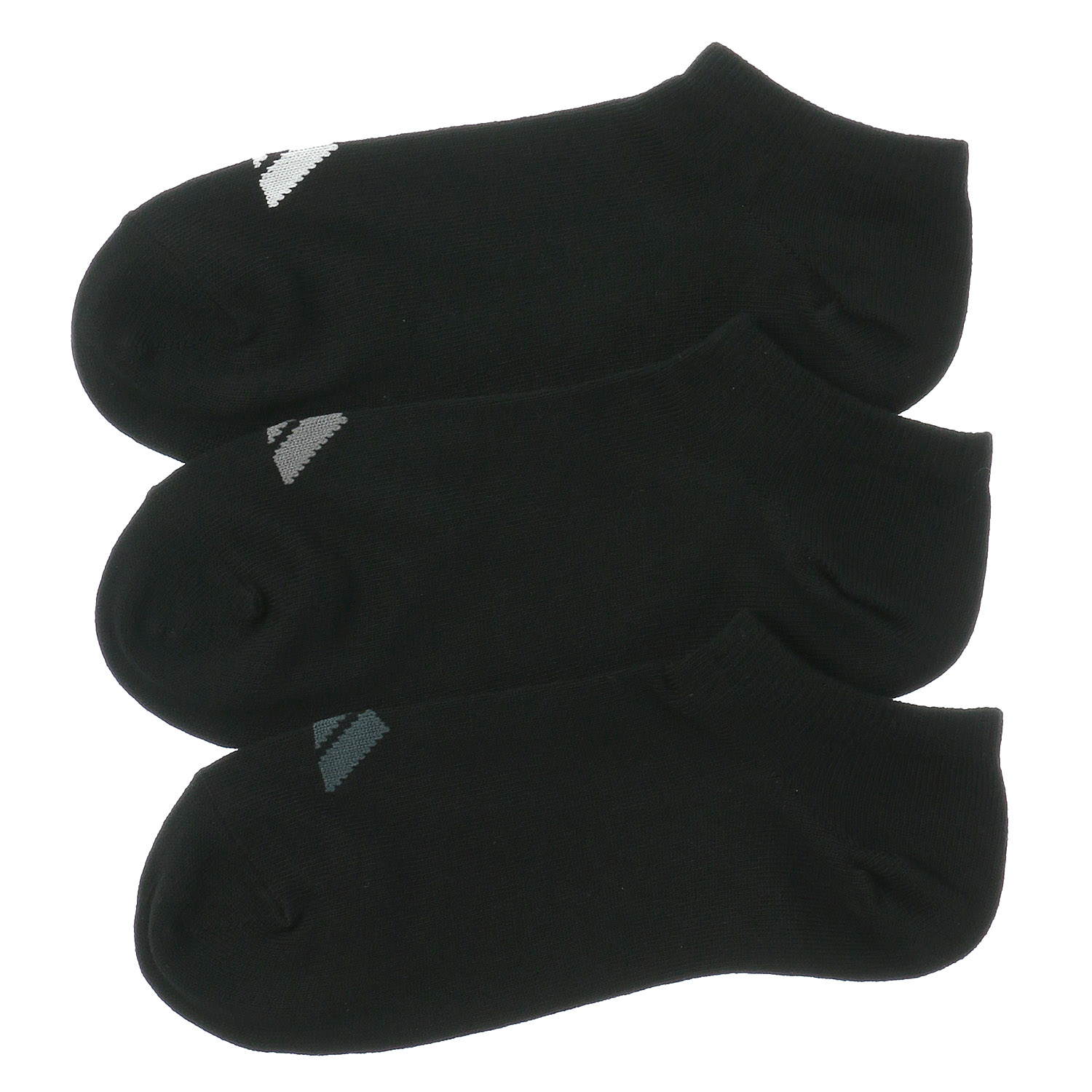 adidas 紳士 DEO 消臭スニーカー丈ソックス 3P - 画像2