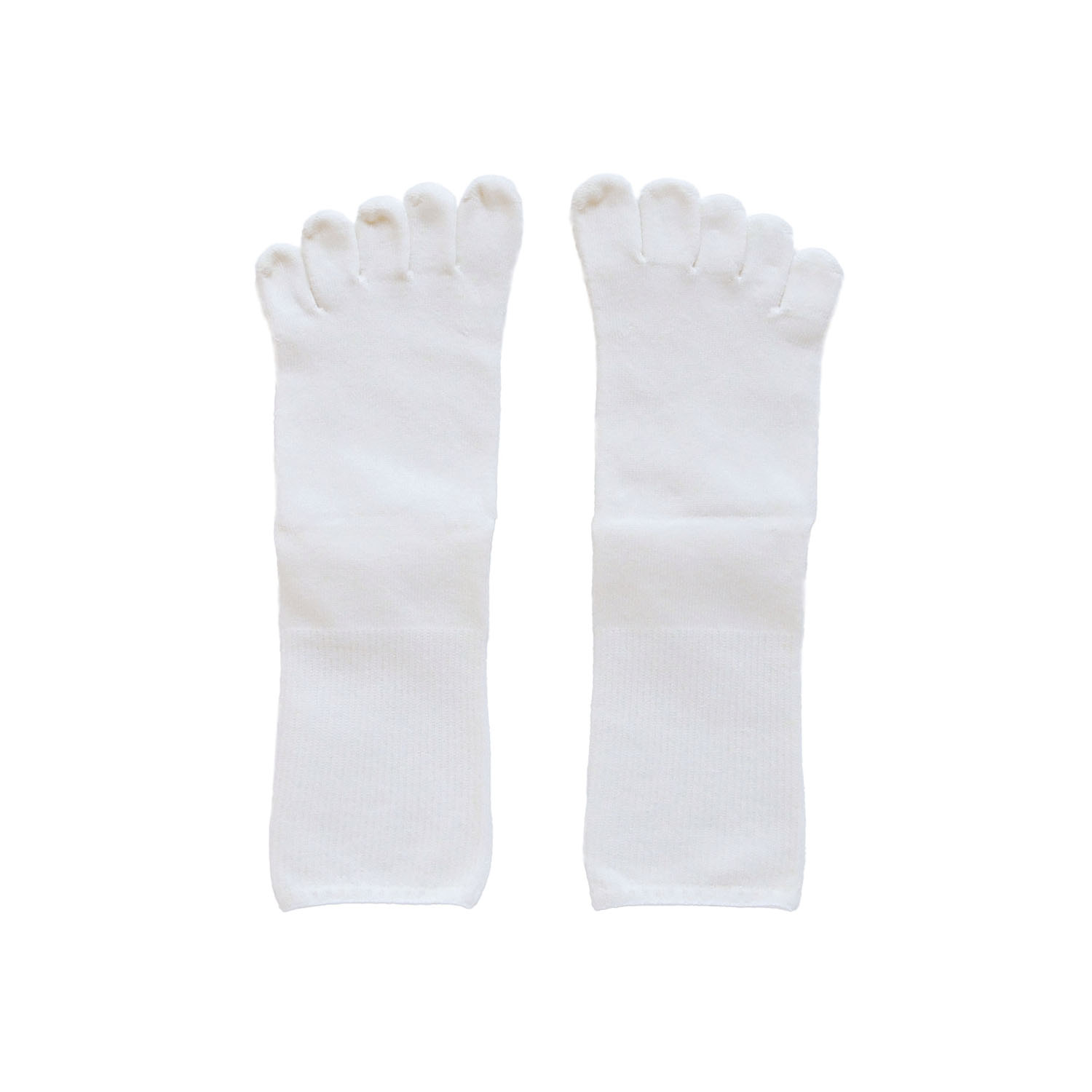 天衣無縫 立体的に編み立てた5本指ソックス Lサイズ - 画像4