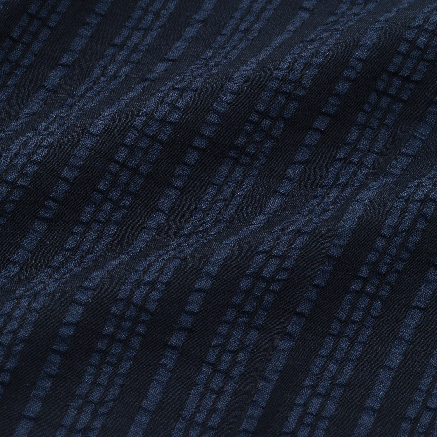 紳士 おにわパンツ7分丈 ストライプ - 画像3