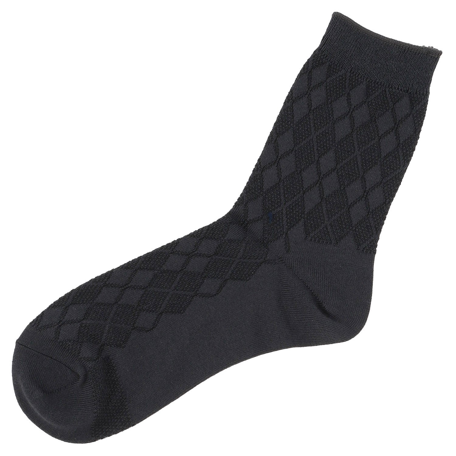 福助 SARA＋ダイヤ柄 紳士 - 画像2