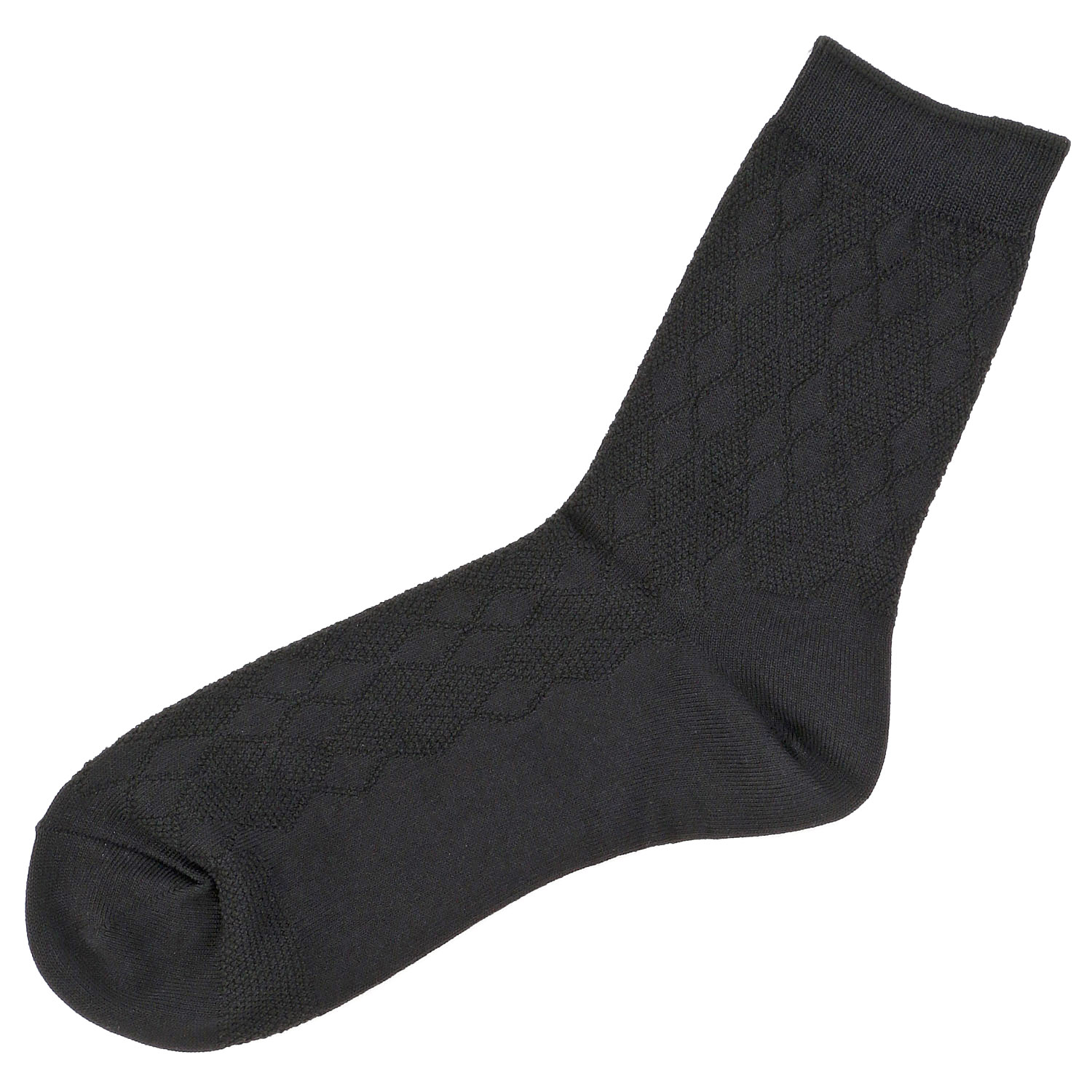 福助 SARA＋ダイヤ柄 紳士 - 画像4