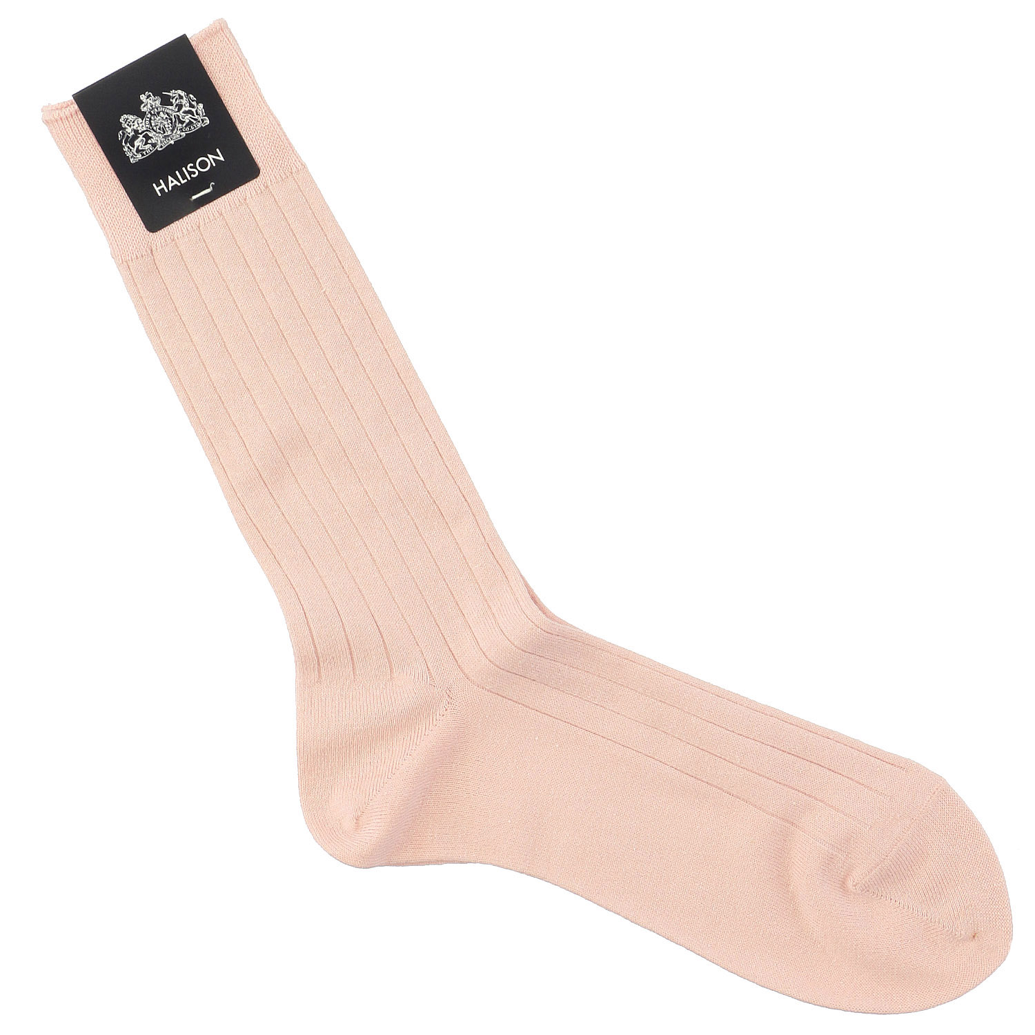 HALISON 綿麻 ワイドリブ ソックス パステル - 画像3