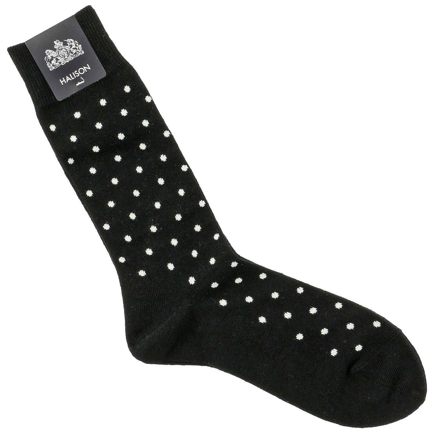HALISON 綿麻 ポルカドット ソックス - 画像3