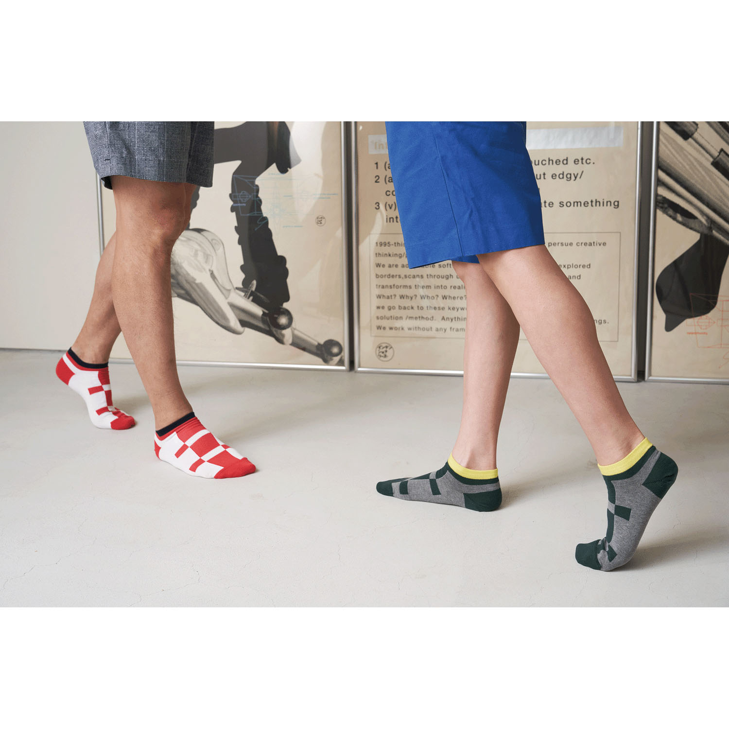 ショートソックス LATTICE