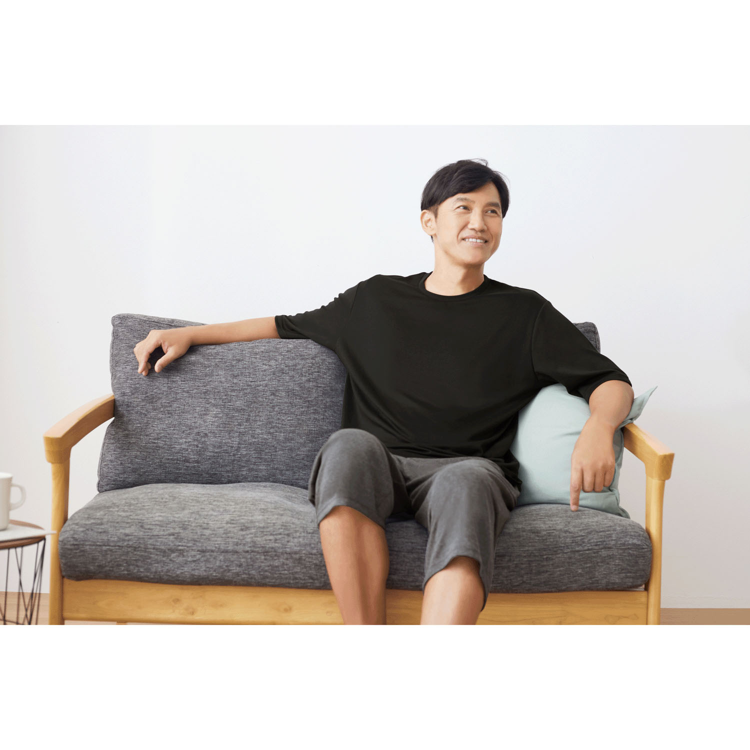 リカバリーケア メンズ半袖シャツ