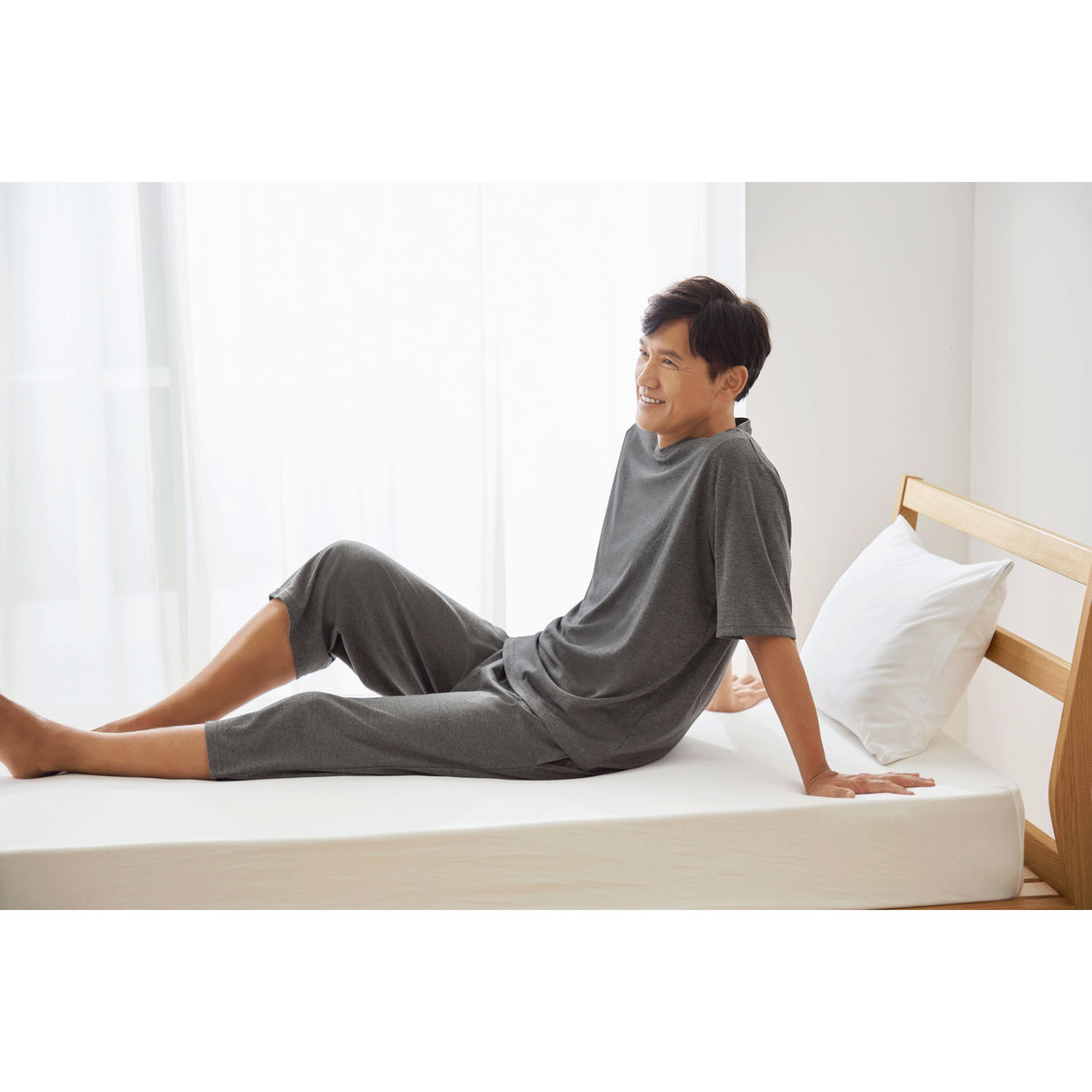 リカバリーケア メンズ 7分丈パンツ