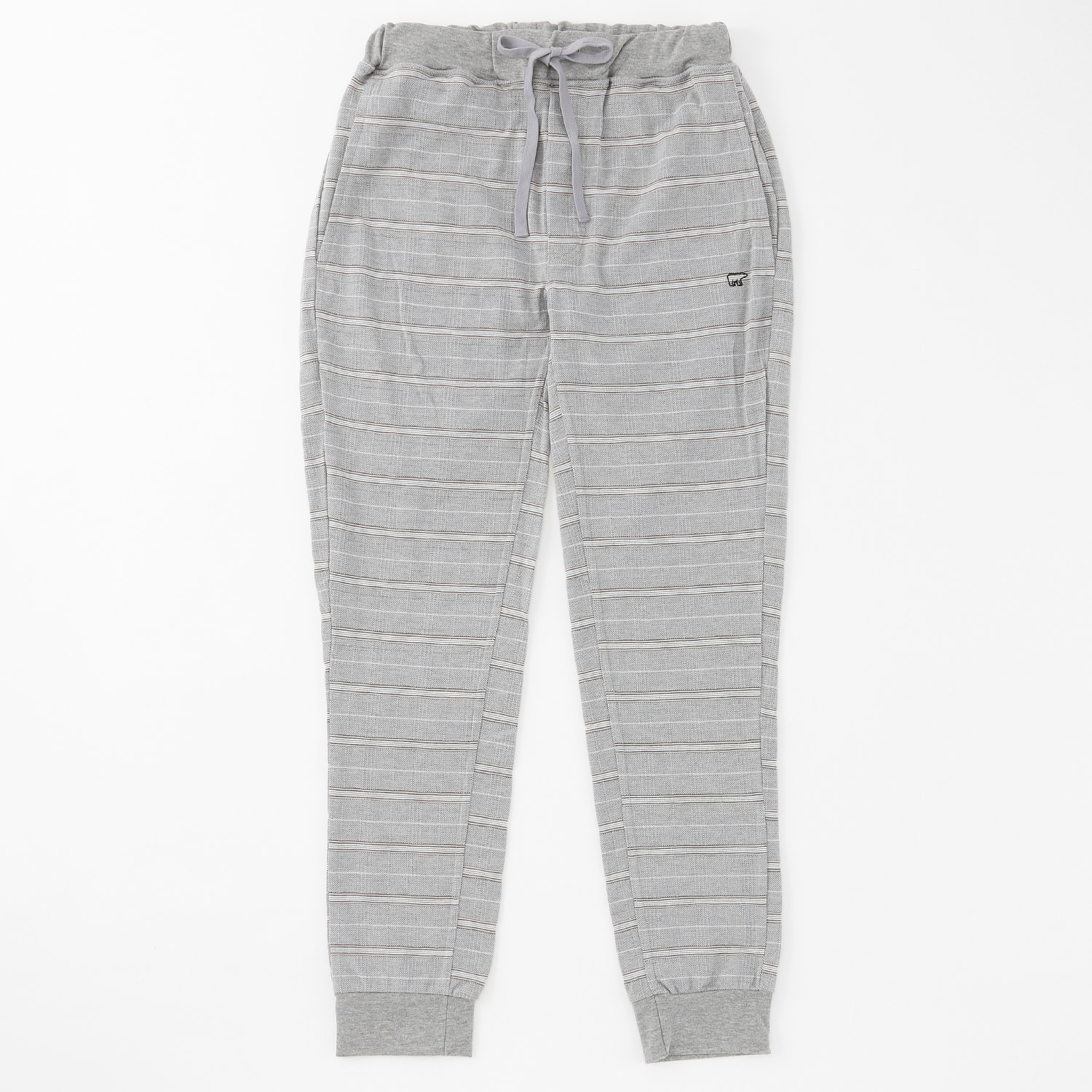 GoldenBear 鹿の子ニット単品パンツ ボーダー柄