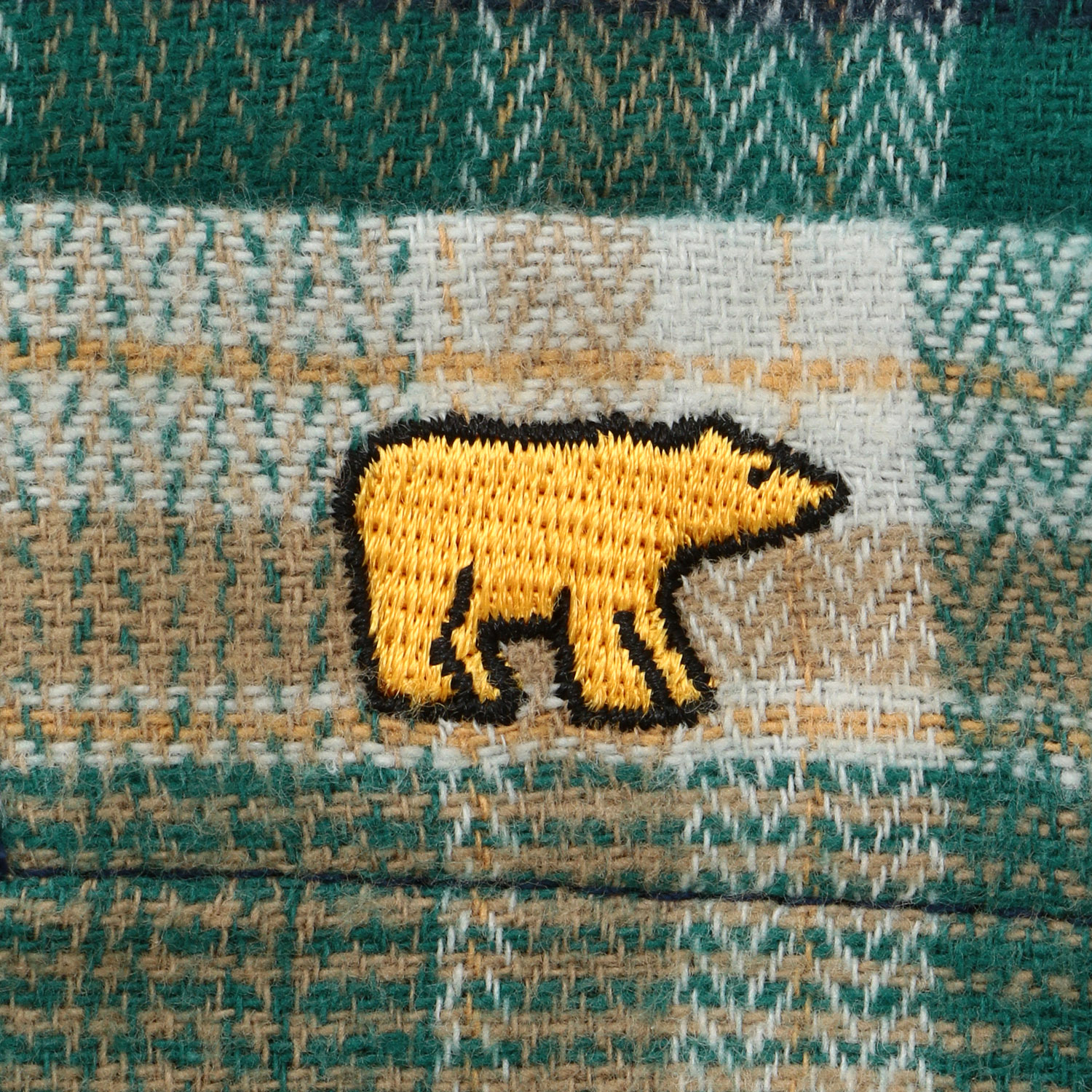 GoldenBear 紳士長袖パジャマ ネルチェック - 画像5