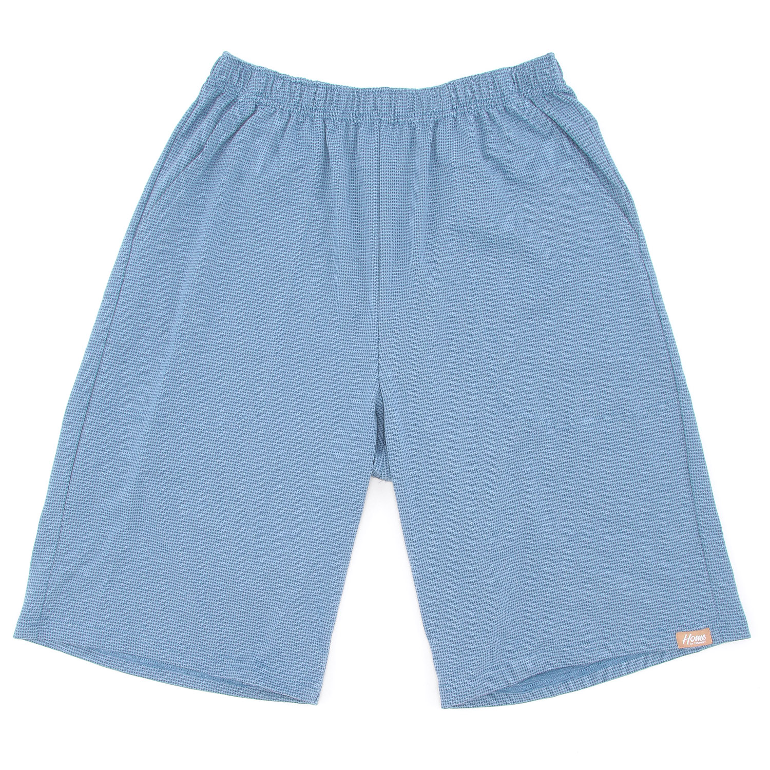 HOME BY TEMPUR 紳士 ハーフパンツ カノコ千鳥格子 - 画像2